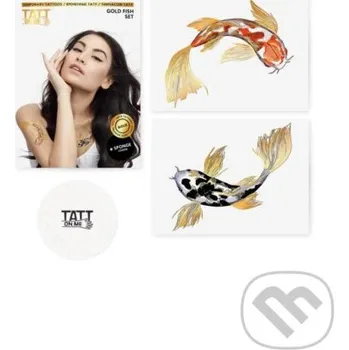 Záložka TATTonMe Metalické tetovačky pre ženy Ryby sada Gold - TATTon.me TATTon.me