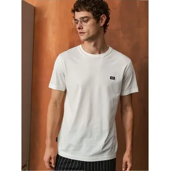 Oblečení a móda Sinsay - Tričko s ozdobnou výšivkou - krémová - 587EY-01X - 587EY-01X-XL