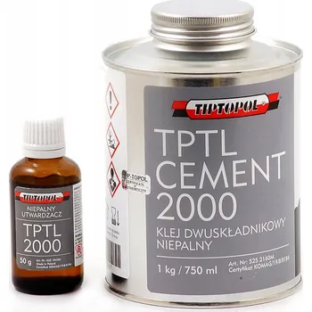 Průmyslové lepidlo Lepidlo na gumu TipTop 780 ml