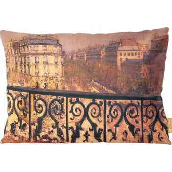 Polštář Polštář Balkon v Paříži od Gustava Caillebotta