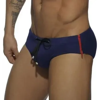 Pánské plavky Pánské plavky s bočními zipy a push-up vložkou pro zvětšení objemu - XL