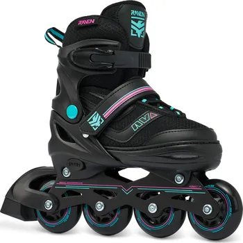Kolečkové brusle RAVEN Kolečkové brusle Raven Drill 34/37 RŮŽOVÁ|ZELENÁ|ČERNÁ
