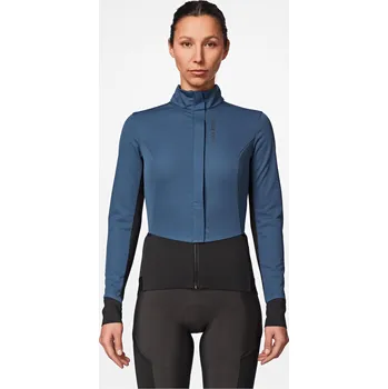 Cyklistická bunda VAN RYSEL Dámská zimní cyklistická bunda Racer 44 MODRÁ