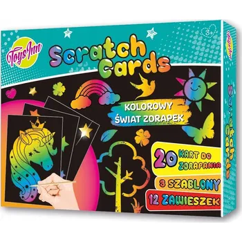 Obraz Stnux Scratch Cards. Sada na vyškrabávání s šablonami