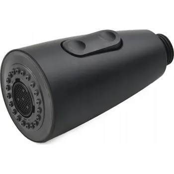 Vodovodní baterie SLUCHÁTKO KE KUCHYŇSKÉ BATERII s vytahovací hubicí ČERNÁ 2 FUNKCE RUČKA