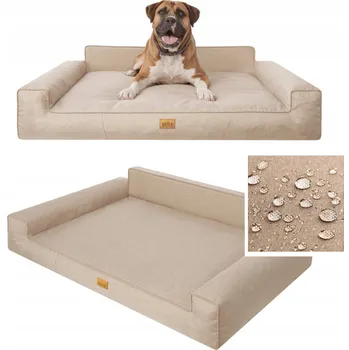 Pelíšek pro psa PillowPrim pelíšek pro psa béžový 115 cm x 79 cm