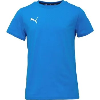 Chlapecké tričko Chlapecké sportovní triko Puma TEAMGOAL CASUALS TEE JR 140 Modrá, Bílá