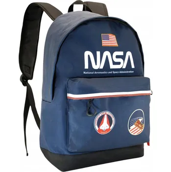 Školní batoh Školní batoh dvoukomorový NASA Infinity Granátový