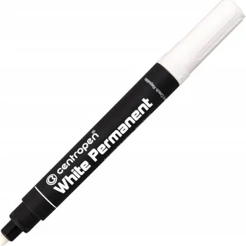Permanentní popisovač bílý Centropen 05/24