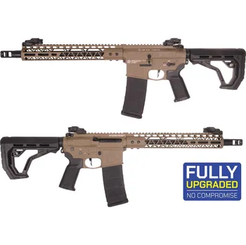 Airsoftová zbraň Delta Armory Airsoftová zbraň FREYA R15 gen.2 SKELETON 13" celokov - Half TAN