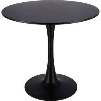 Zahradní stůl Pro-Tech shop Stůl 80x80 cm, kulatá deska, černý 41219&nbsp;CM-354197