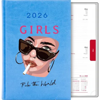 Kalendář Knižkový kalendář pro učitele 2026 A5 modrý