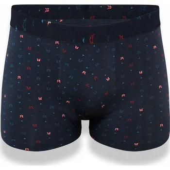 Boxerky Spodní Prádlo Boxerky Cornette modré, velikost XXL