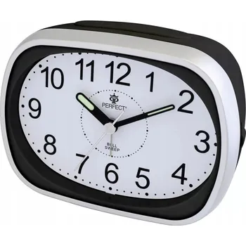 Budík Budík Perfect černý, 12 cm