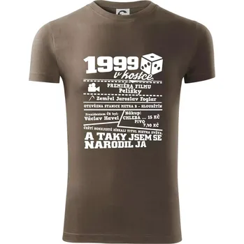 Pánská móda 1999 v kostce - Viper FIT - Pánské zůžené tričko - 3XL ( Army )