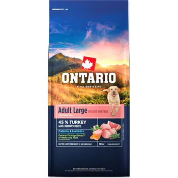 Krmivo pro psa Ontario Weight Control Large Adult Turkey/Brown Rice