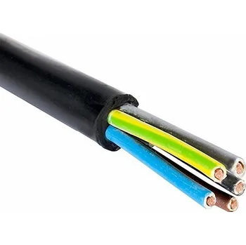 elektrický kabel Kabel kulatý elektrický YKY NKT 5 x 2,5