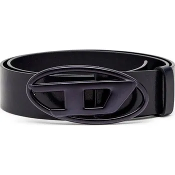 Opasek OPASEK DIESEL OVAL D LOGO B-1DR BELT DARK BLUE