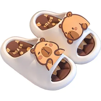 Pracovní obuv Dětské žabky s želé pantofle plast bílé, velikost 24-25