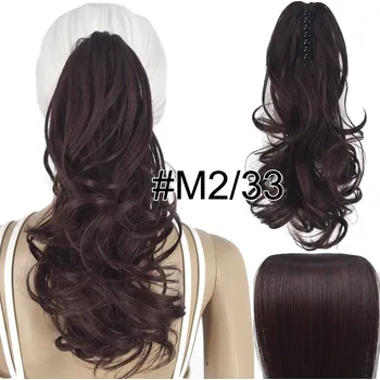 Paruka Syntetický příčesek na sponě | 45cm - M2-33,45 cm