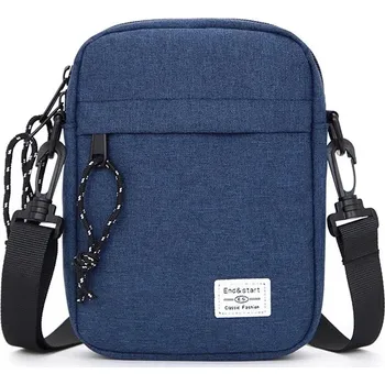 Pánská taška přes rameno | taška přes rameno - Modrá,13.5x18.9cm