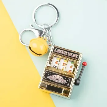 Mini hrací automat s ovocem na klíčenku pro děti - E