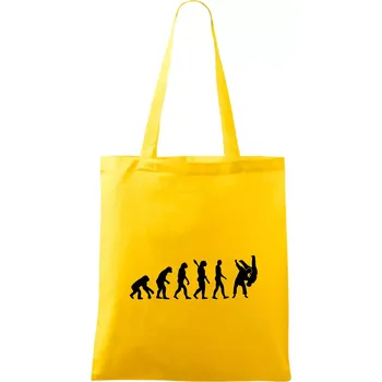 Judo Evoluce boj - Taška bavlněná - 42 x 38 cm ( Žlutá )