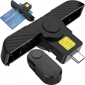 IP kamera Čtečka karet tachografu, skládací, USB-C