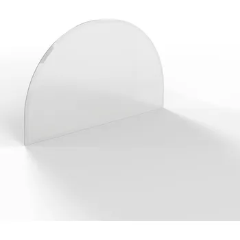 Krbová kamna HS FLAMINGO Sklo pod kamna - FLAMINGO Oblouk 700x450 mm, fazeta / R350 / 6 mm