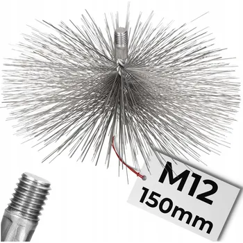 Komín KOMÍNOVÁ ŠTĚTKA / VYTĚRÁK NA KOMÍN 150MM