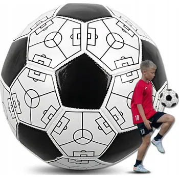 Fotbalový míč LEHKÝ FOTBALOVÝ MÍČ VELIKOST 5 DÁREK TRÉNINKOVÝ