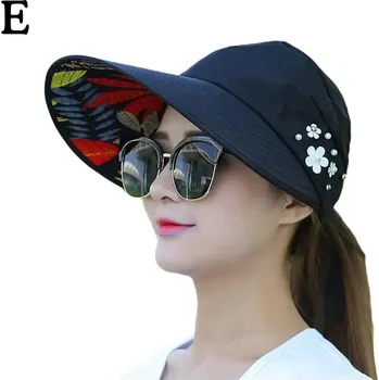 Klobouk Velký dámský letní klobouk - černý