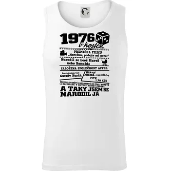 1976 v kostce - Tílko pánské Core - S ( Bílá )