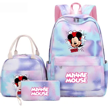 Školní sada s batohem Mickey a Minnie - 004