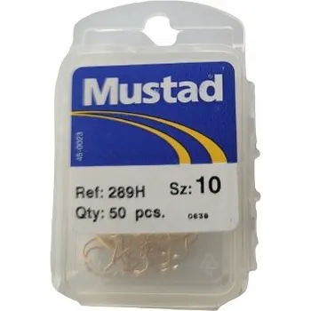 Rybářský háček Háčky na zem, plovákové, s protihrotem Mustad 289H 10 ks