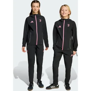 Míčový sport ADIDAS Dětské kalhoty Juventus Tiro 25 Competition Vis Tech 9 LET RŮŽOVÁ|ČERNÁ