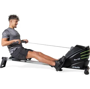 VIRTUFIT Veslovací trenažér Row 450 ČERNÁ