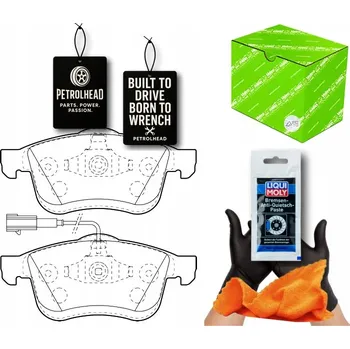 Brzdová destička BRZDOVÉ DESTIČKY FIAT DOBLO 10- PŘEDNÍ VALEO #Petrolhead Pro+ Kit3