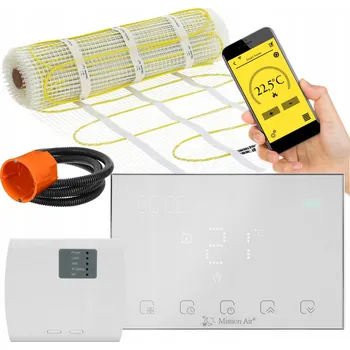 Topná rohož SADA Vyhřívací podložka pod dlaždice MA-160W/m2 1m2