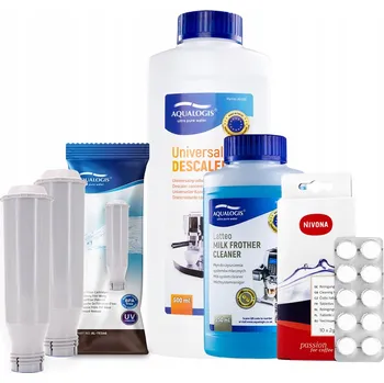 Příprava kávy Sada Nivona - AL-Tes46 2ks, Odvápňovač 500ml, Čistič mléčných cest Latteo 250ml, NIRT701