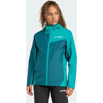 ADIDAS Bunda Terrex Multi 2.5L Rain.Rdy M MODRÁ|ZELENÁ