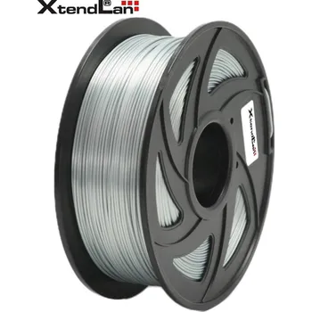 Filament XtendLAN PLA filament 1,75mm lesklý stříbrný 1kg