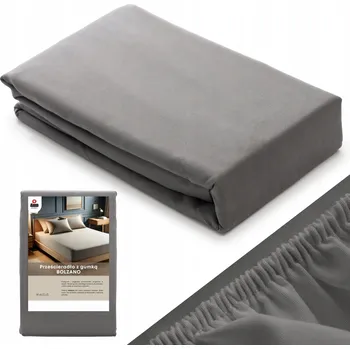 Prostěradlo Prostěradlo s gumou Łóżkoholicy bavlněný satén 180 x 200 cm