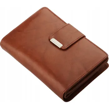 Peněženka Xsara peněženka z pravé kůže hnědá - dámská