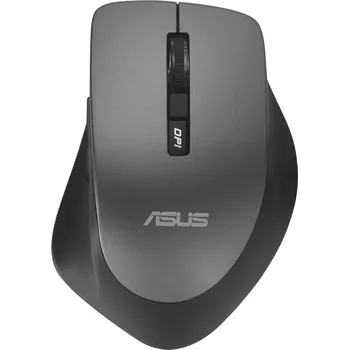 Myš Asus WT425, Ergonomická/Optická/Pro praváky/1 600 DPI/Bezdrátové USB/Šedá 90XB0280-BMU0H0