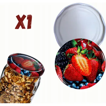 Víčko na zavařovací sklenici Krytka víka šroubovací víčko víčko víko 82 mm 1 ks VZOR V PZH