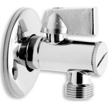 Obklad Rohový ventil s filtrem hliníková páka 1/2"x 3/8"