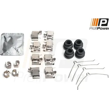 Přislušenství brzdového systému Sada příslušenství, obložení kotoučové brzdy ProfiPower 9B1225