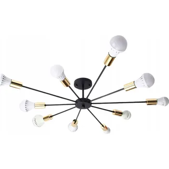 TOOLIGHT LAMPA APP503-10C ČERNÁ/ZLATÁ