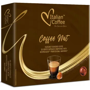 Kapsle do Nespresso Pro Italian Coffee Caffee Nut 50 ks